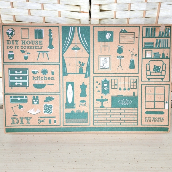 NIB Robotime Miniature Lighted House Kit DG104 Cathy's Flower House - Picture 3 of 10